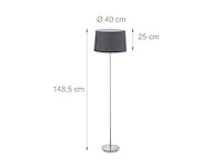Rechte lamp met lampenkap - afbeelding 4 van  4