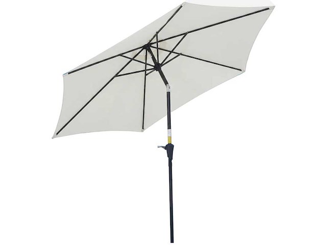 Rechte parasol kantelbaar tuinparasol terras balkon - afbeelding 1 van  4