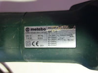 Rechte slijper metabo + accessoires - afbeelding 1 van  3