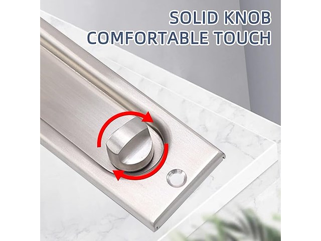 Rechthoekig schuifdeurslot - afbeelding 5 van  5