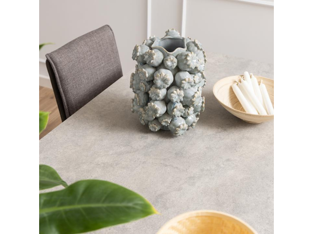 Rechthoekige eettafel heaven - grijs keramiek, 200x100x75,5 cm - afbeelding 7 van  7