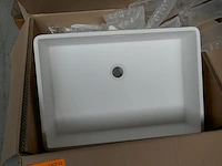 Rechthoekige lavabo