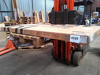 Rechthoekige tuintafel naterial oris aluminium grijs/eucalyptus hout, 8 personen - afbeelding 9 van  9
