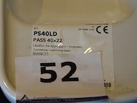 Rechthoekige wasbak 40x22 - afbeelding 2 van  3