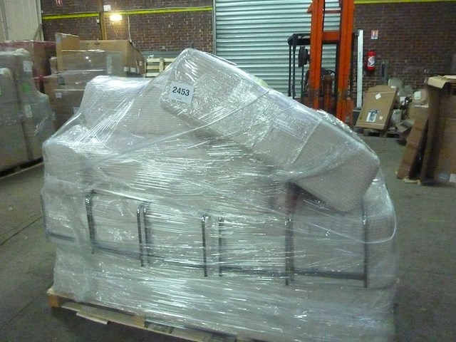 Rechtshoek bank - beige corduroy - afbeelding 6 van  6