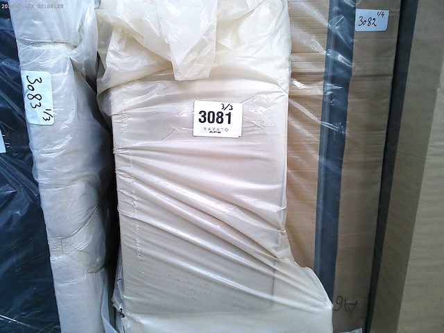 Rechtshoek bank - beige velvet - afbeelding 8 van  9