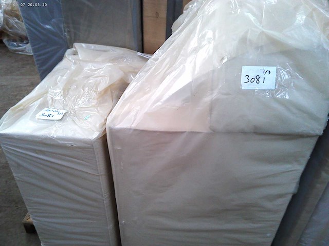 Rechtshoek bank - beige velvet - afbeelding 9 van  9