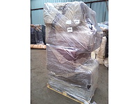 Rechtshoek bank - bruin fluweel - afbeelding 6 van  6