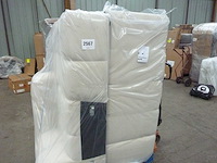 Rechtshoek bank - cream velvet - afbeelding 7 van  8