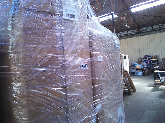 Rechtshoekbank met beige fluwelen rugleuning met textuur - afbeelding 8 van  8