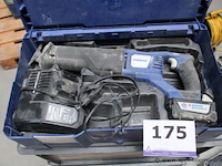 Reciprozaag - berner - bbp 18v oplader - elektrotek - rapidcharge toebehoren - koffer - afbeelding 1 van  2