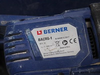 Reciprozaag - berner - bbp 18v oplader - elektrotek - rapidcharge toebehoren - koffer - afbeelding 2 van  2