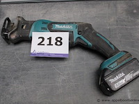 Reciprozaag - makita - djr183 accu - makita - 18v 5.0ah - afbeelding 1 van  2