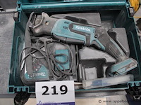 Reciprozaag - makita - djr183 oplader - makita toebehoren - koffer - afbeelding 1 van  2