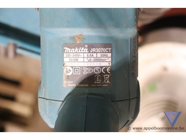 Reciprozaag - makita - jr3070ct - afbeelding 3 van  3