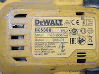 Reciprozaag dewalt dcs388, werking niet gekend - afbeelding 2 van  3