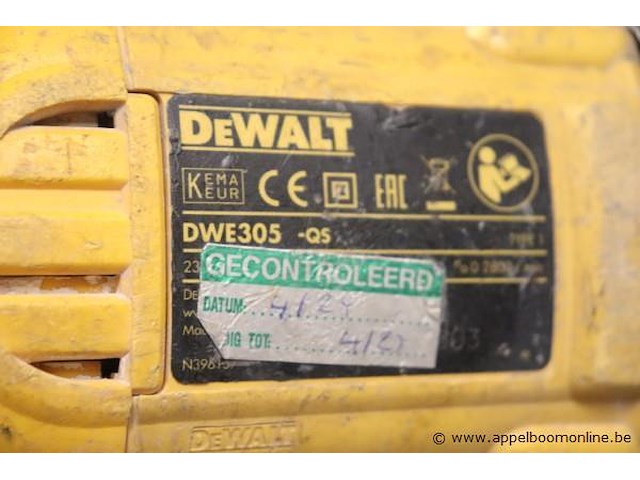 Reciprozaag dewalt dwe 305 - afbeelding 3 van  3