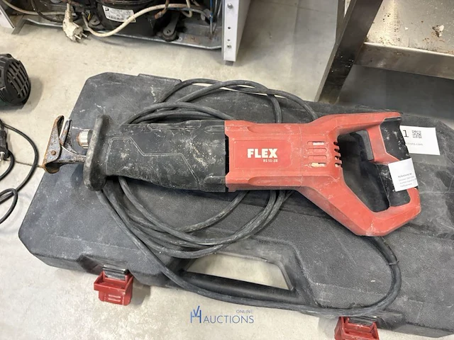 Reciprozaag flex rs 11-28 in pvc opbergkoffer - afbeelding 2 van  5