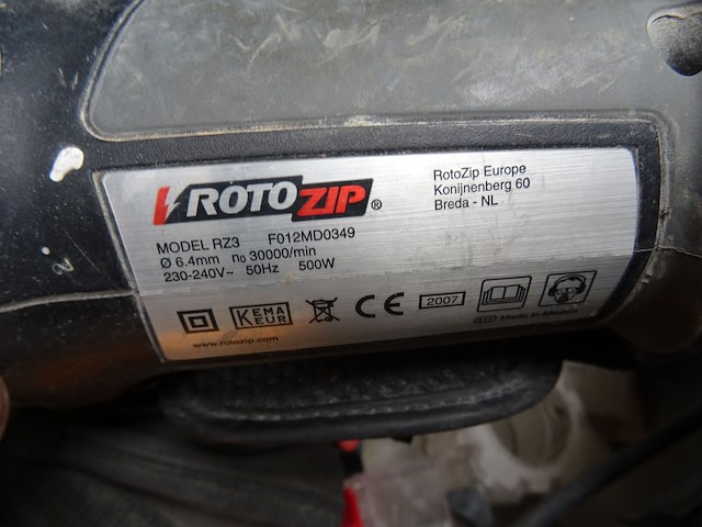Reciprozaag + spiraalzaag rotozip - afbeelding 3 van  5