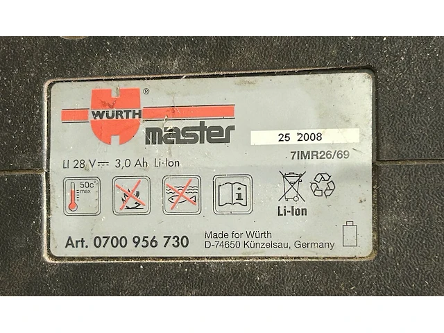 Reciprozaag würth - afbeelding 4 van  6