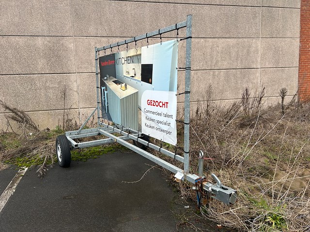 Reclame aanhanger - afbeelding 1 van  9