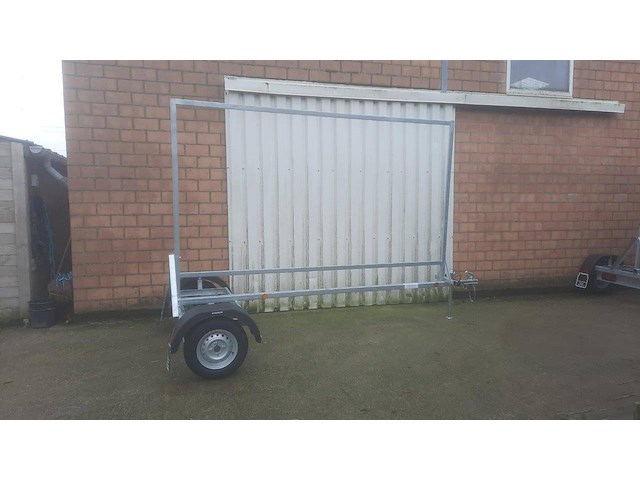 Reclame aanhangwagen 3.20x1.70m nieuw - afbeelding 1 van  1