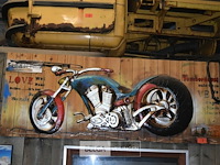 Reclame bord retro look - afbeelding 1 van  3