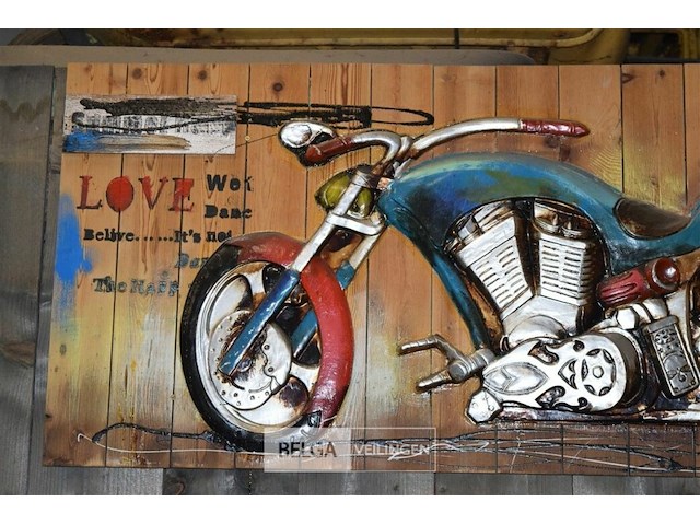 Reclame bord retro look - afbeelding 2 van  3