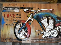 Reclame bord retro look - afbeelding 2 van  3