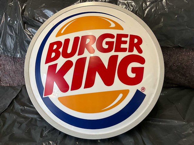 Reclame burger king - afbeelding 1 van  3