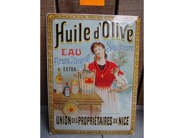 Reclame huile d'olive - afbeelding 1 van  1