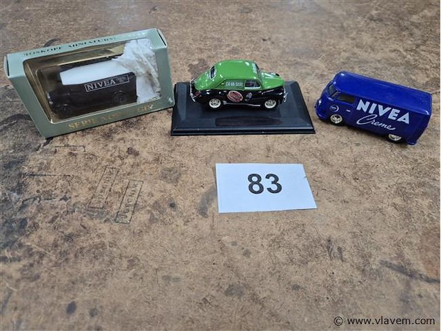 Reclame miniaturen 3 stuks - afbeelding 1 van  4