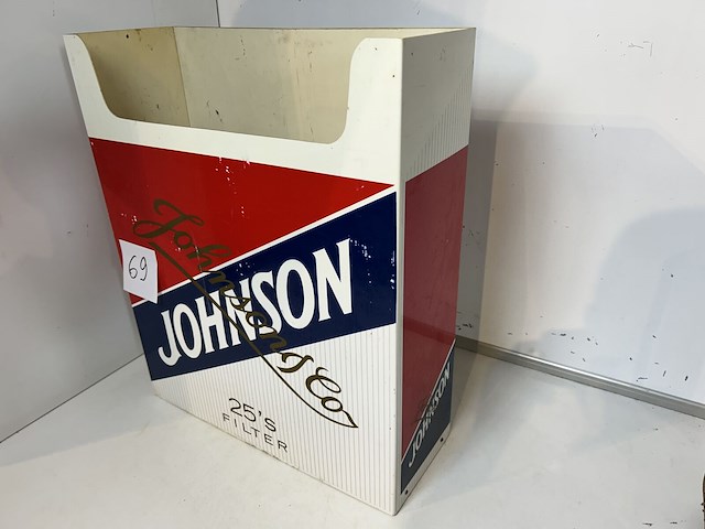 Reclame paraplubak sigaretten johnson 1991 - afbeelding 3 van  3