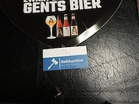 Reclamebord artevelde 'zwart op wit wijs gents bier' + bord de koninck - afbeelding 3 van  3
