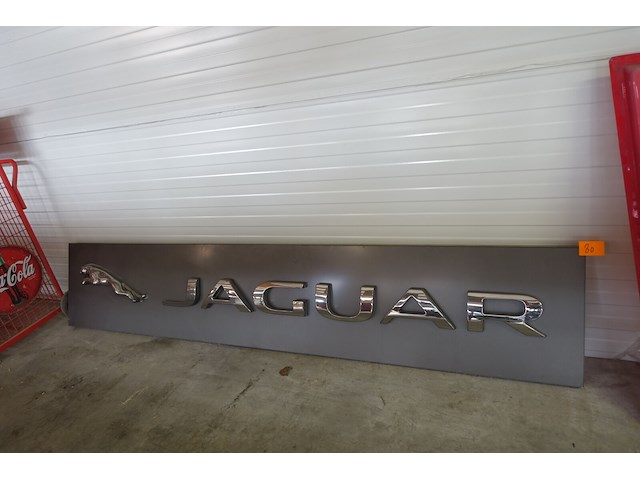 Reclamebord jaguar - afbeelding 1 van  4
