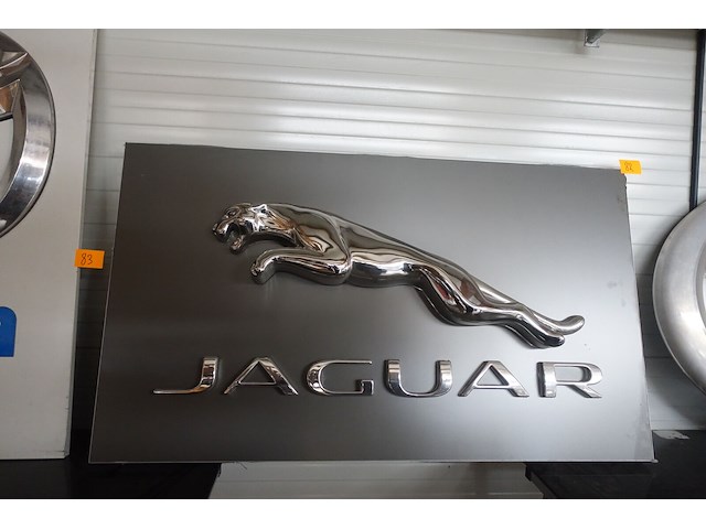 Reclamebord jaguar - afbeelding 1 van  3