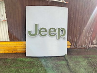 Reclamebord jeep - afbeelding 1 van  6