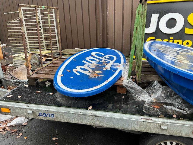 Reclamebord josan en alu frames - afbeelding 5 van  5