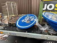 Reclamebord josan en alu frames - afbeelding 5 van  5