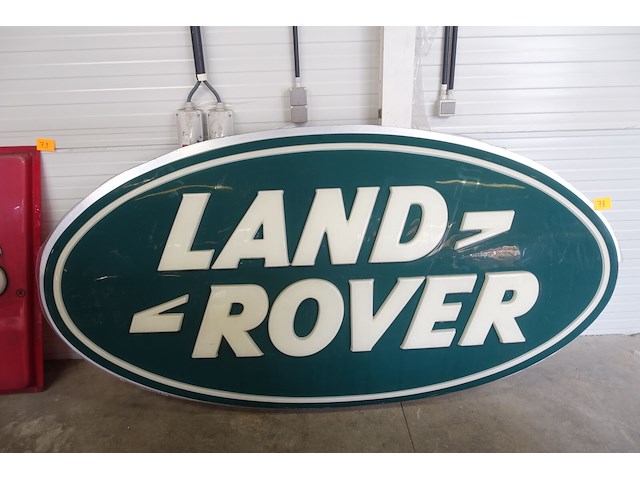 Reclamebord land rover - afbeelding 1 van  3