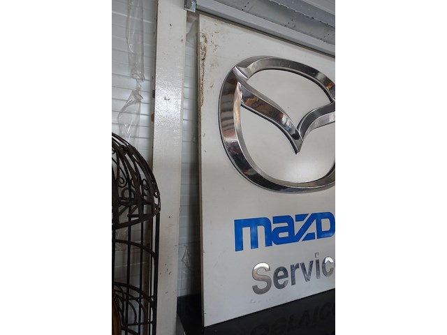 Reclamebord mazda service - afbeelding 2 van  3