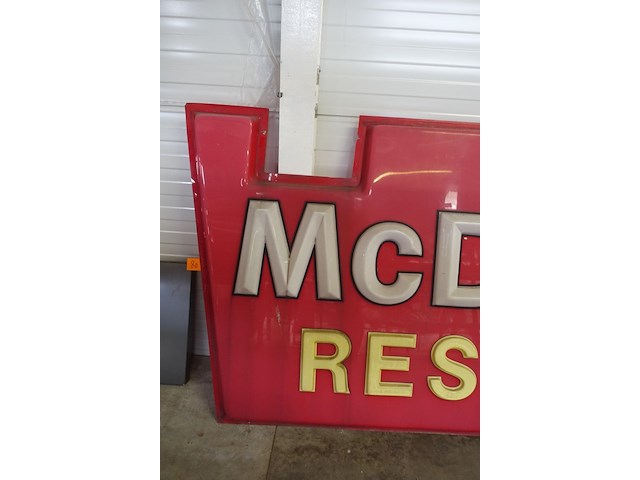 Reclamebord mcdonald's - afbeelding 2 van  5