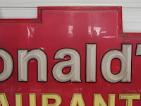 Reclamebord mcdonald's - afbeelding 4 van  5