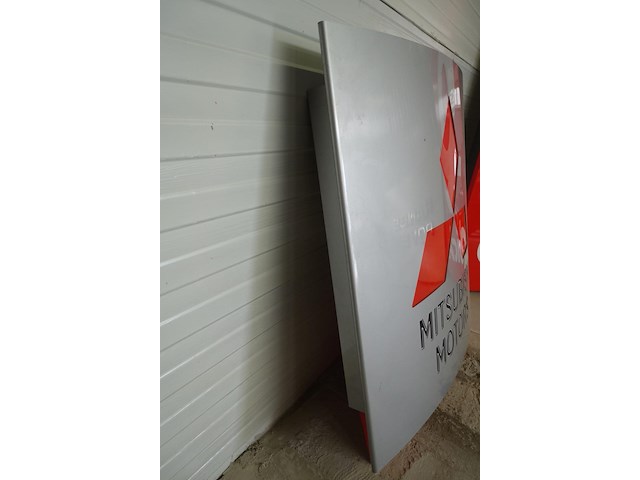 Reclamebord mitsubishi motors - afbeelding 3 van  3