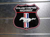 Reclamebord mustang - afbeelding 1 van  1
