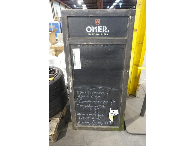 Reclamebord omer - afbeelding 1 van  2