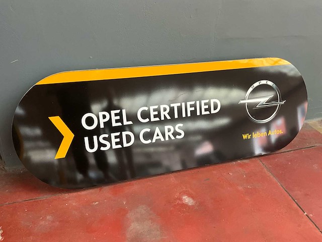 Reclamebord opel - afbeelding 1 van  2