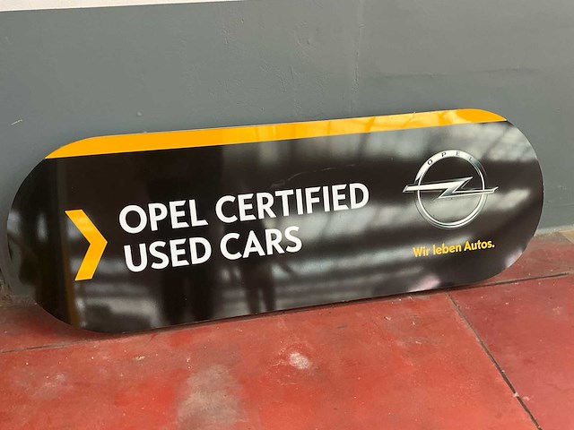 Reclamebord opel - afbeelding 2 van  2