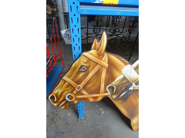 Reclamebord paardenrace - afbeelding 2 van  6
