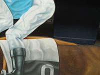 Reclamebord paardenrace - afbeelding 5 van  6